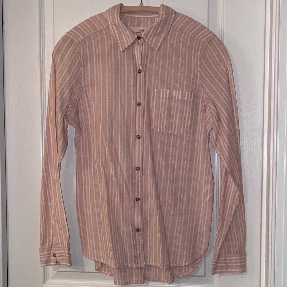 Pink Cotton Blouse